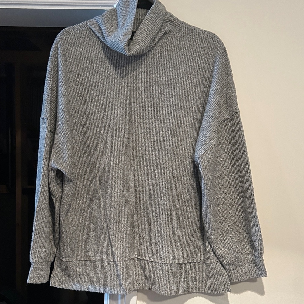 Eclipse Women’s Turtleneck Sweater in Gray